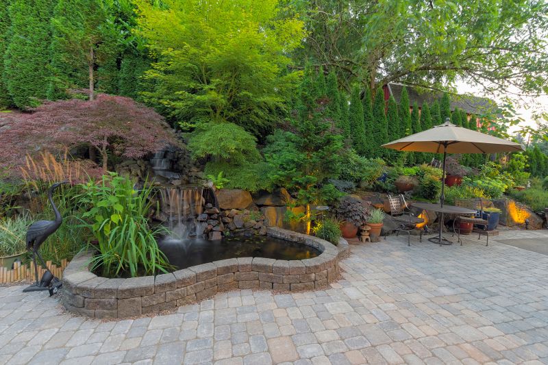 Water Features and Hardscape