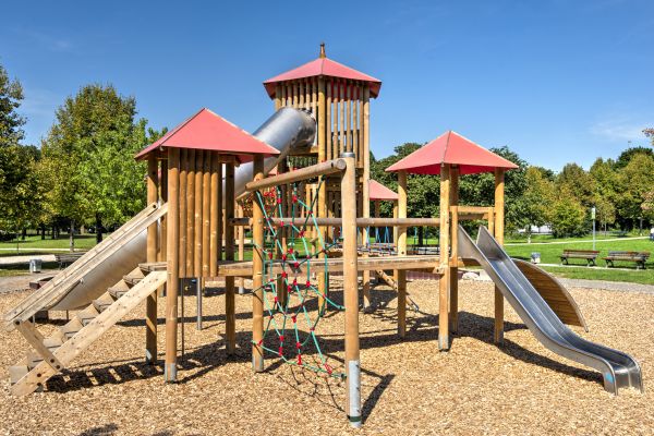 Playground Mulching Service in Irvine