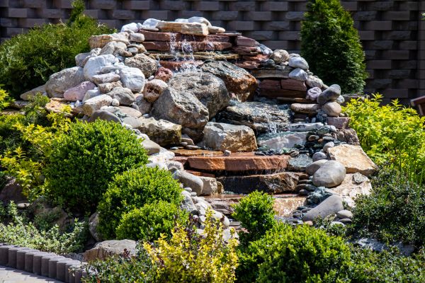 River Rock Landscaping in Irvine