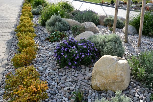 Decorative Rock Installation in Irvine