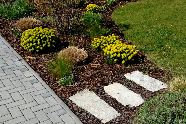 Garden Mulch Installation in Irvine