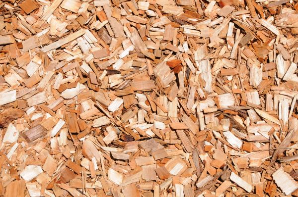 Cypress Mulch Spreading in Irvine