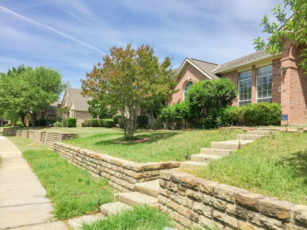 Sloped Yard Landscaping in Irvine